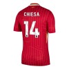 Camiseta de fútbol Liverpool Chiesa 14 1ª equipación 2024-25